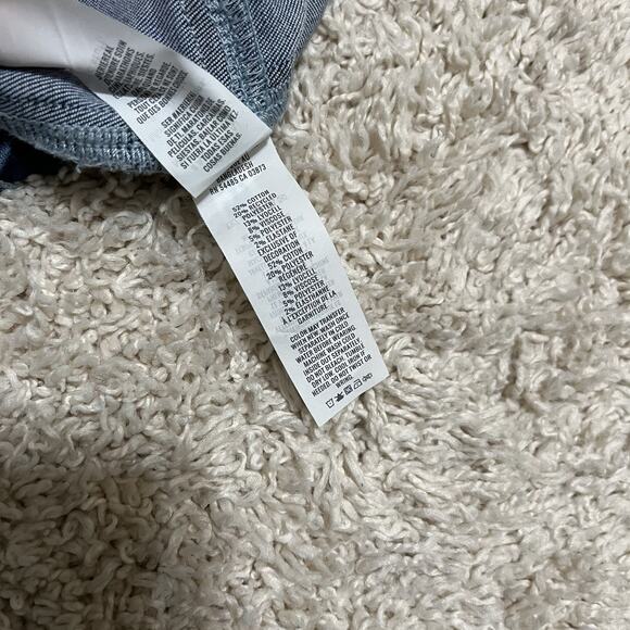 Aerie Medium Mid Rise Baby Flare Elastic Waist Y2K-Inspired Streetwear Jeans - Picture 6 of 6